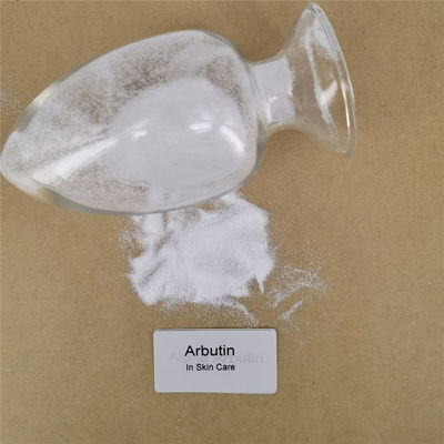 Άσπρη καθαρή άλφα σκόνη Arbutin για το βαθμό τροφίμων δερμάτων